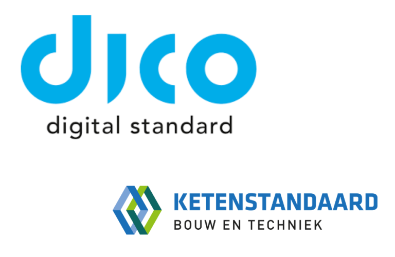 Dico standaard logo inclusief ketenstandaard logo