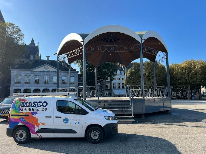 Weergave van monumentaal schilderwerk en het schilderen van monumentaal vastgoed door Masco Schilders
