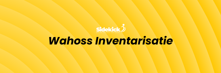 Wahoss Inventarisatie van Sidekick Software - Wat is het precies