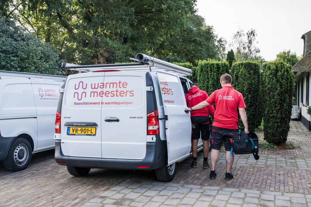 Installatieproject in uitvoering
