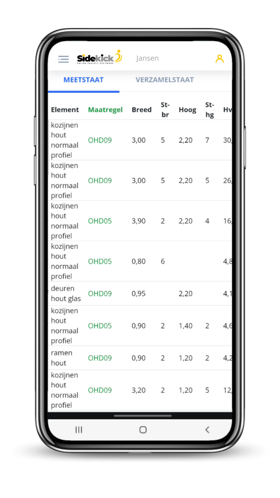 Wahoss Schermafbeelding 8 V2 – Sidekick Inventarisatie App